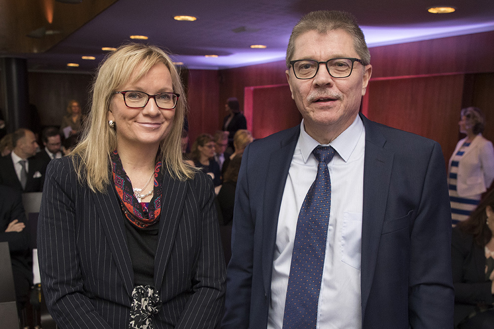 Päivi Niemi-Laine ja Markku Jalonen