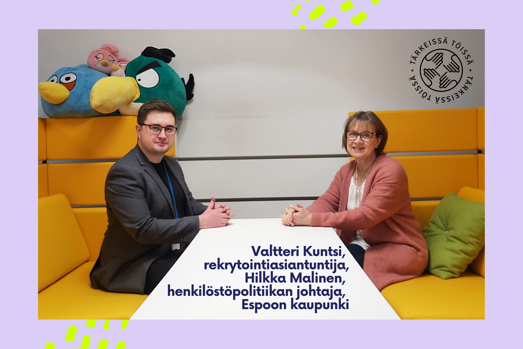 Valtteri Kuntsi ja Hilkka Malinen