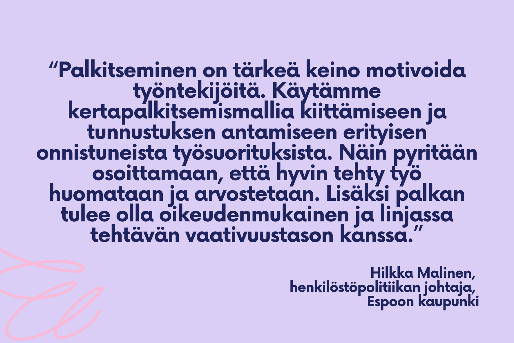 Hilkka Malinen sitaatti