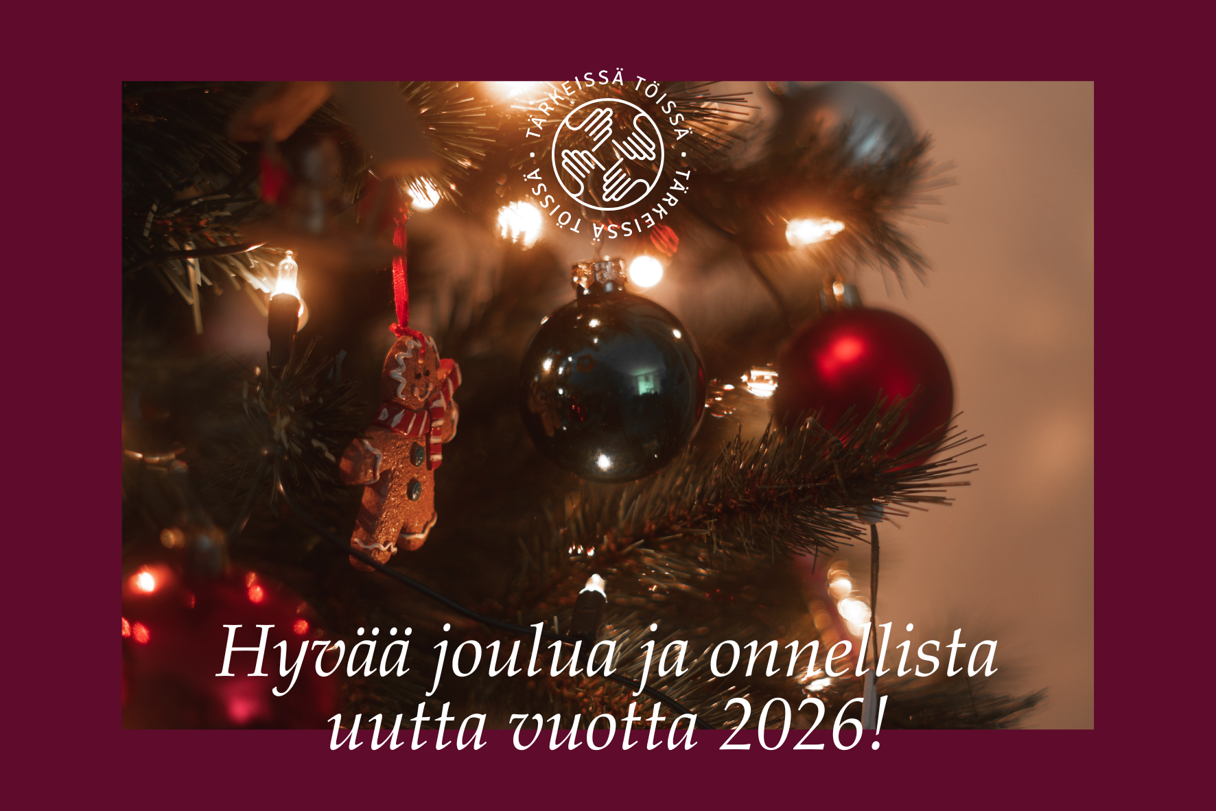Hyvää joulua 2025