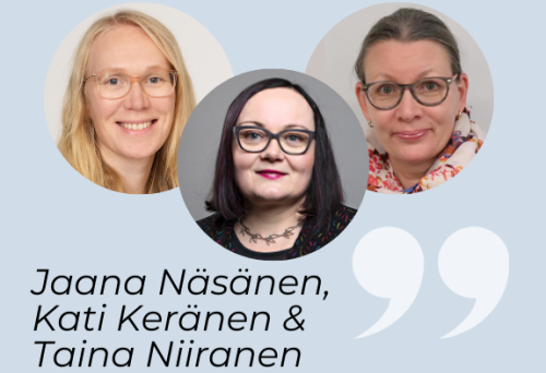 Taina Niiranen, Kati Keränen, Jaana Näsänen