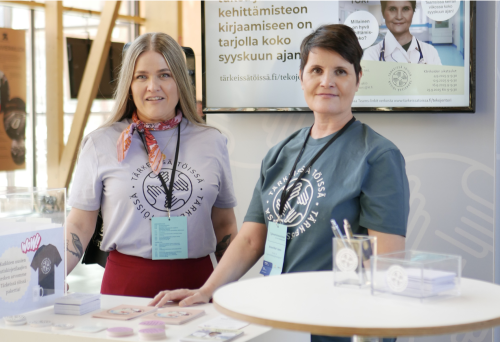 Tärkeissä toissa messuosasto Lahti