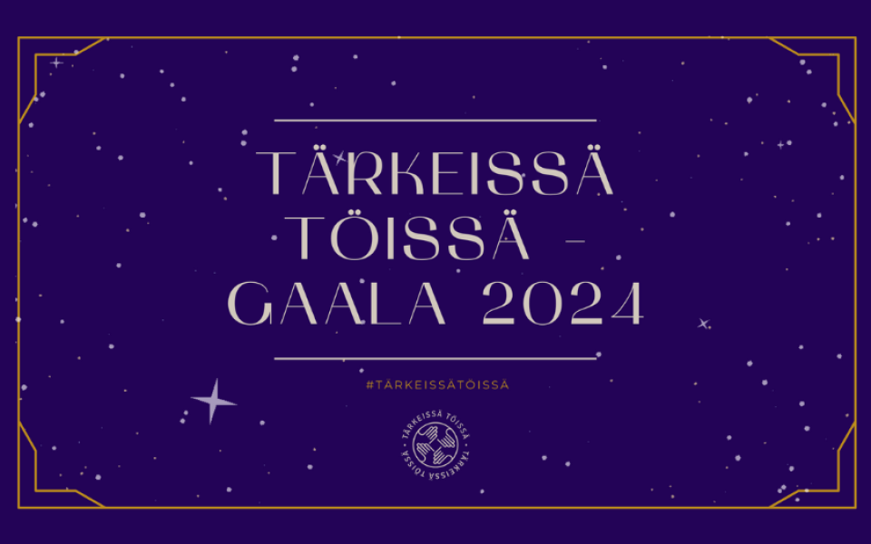 Tärkeissä töissä gaalan kuvapankki